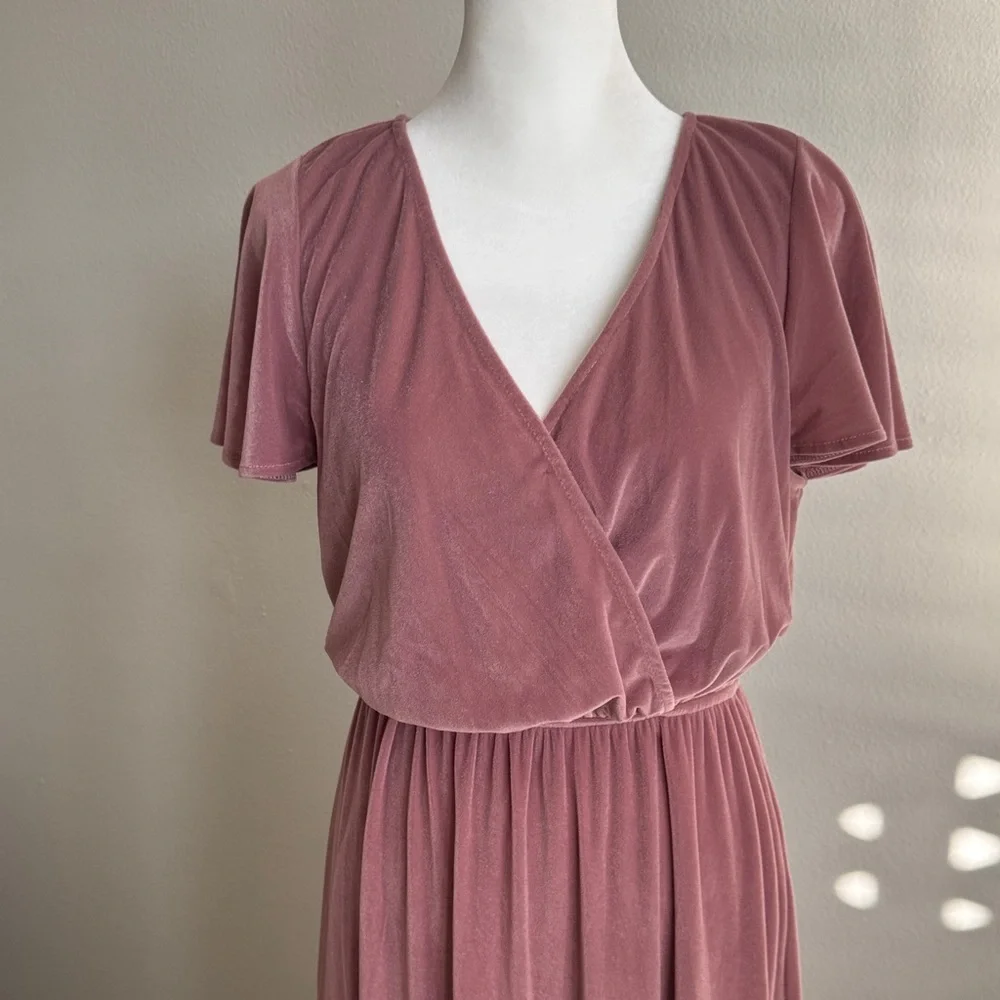 Baltic Born Dusty Rose Maxi Dress - Picture 2 of 8